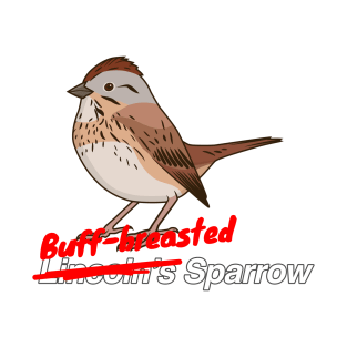 No Eponyms: Buff-breasted Sparrow T-Shirt