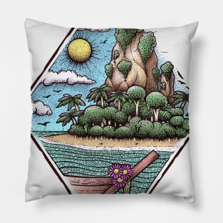 Island Journey Pillow