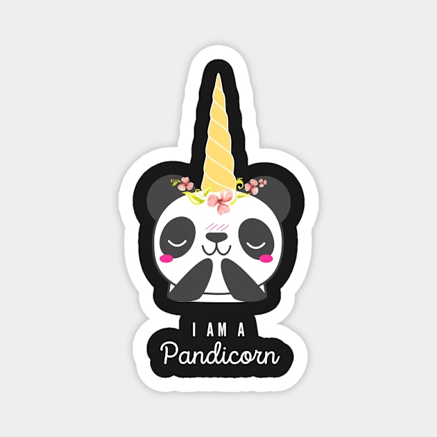 I am a Pandicorn Magnet by Graphica01