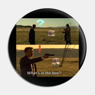 Metal Gear What's in the box? Pin