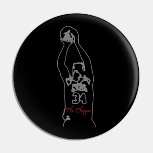 Chicago Bulls Bill Wennington 'The Chipper' Pin