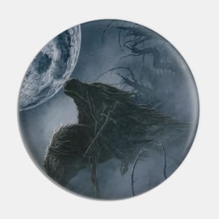 The Witchking Rides Under the Moon of Middle-earth Pin