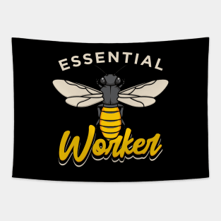 Essential Worker Beekeeping Beekeeper Tapestry