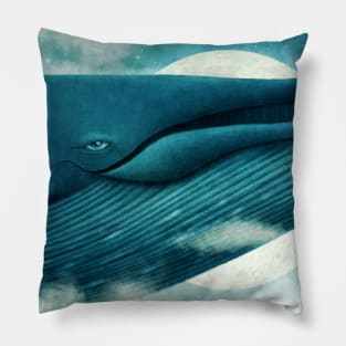 Dream Of The Blue Whale Pillow