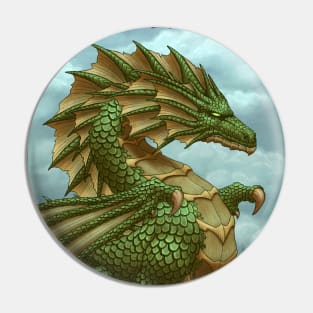 Green Dragon Pin