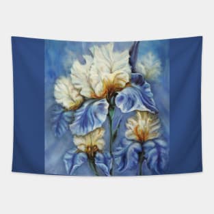 Irises Oil Painting Tapestry