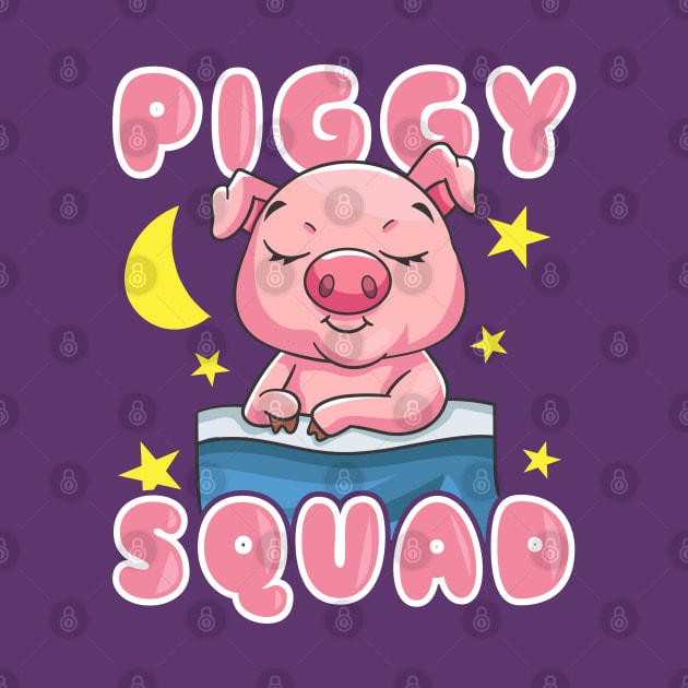 Piggy Squad Pigs Farm Animals by E