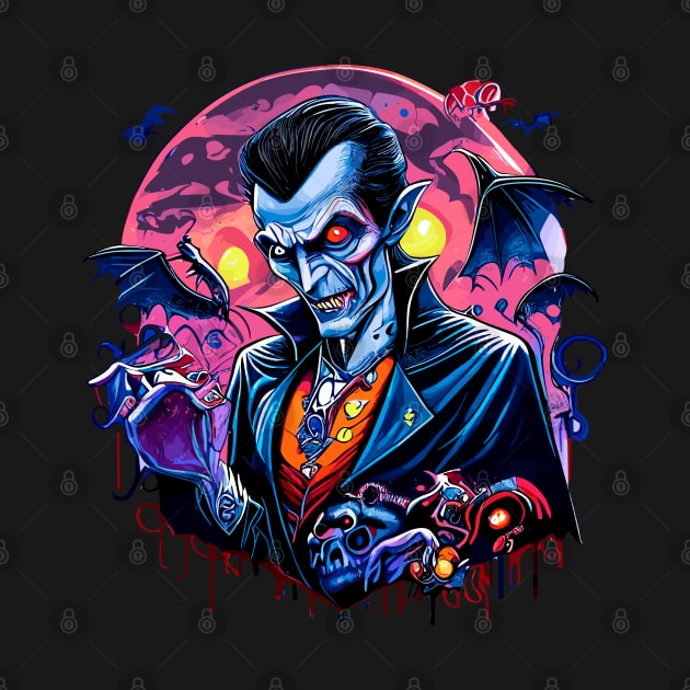 Psychedelic Dracula by valentinahramov