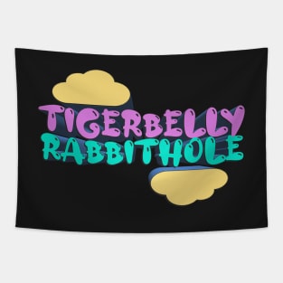 Tigerbelly Rabbithole - Tigerbelly Podcast Fan Art Tapestry