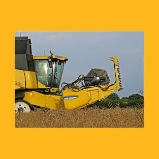 The Cutting Edge of Oil Seed Rape Harvest T-Shirt