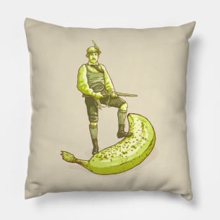 Banana hunter Pillow