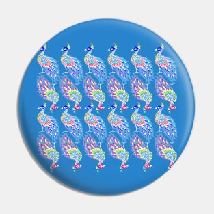 the peacock wallpaper in boho style ecopop Pin