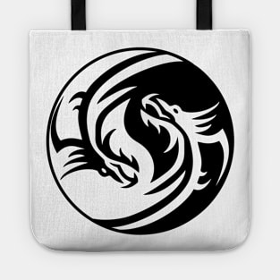 Dragons in Yin and Yang Tote