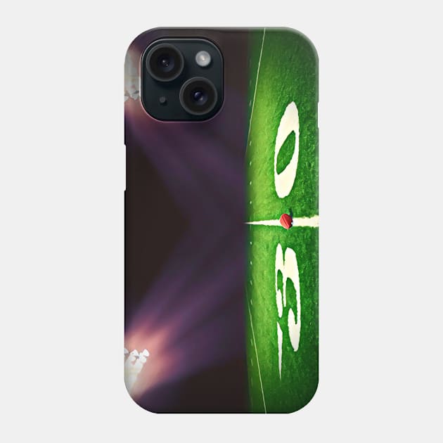 30 Yard Line (Football Field) Phone Case by Unique Designs