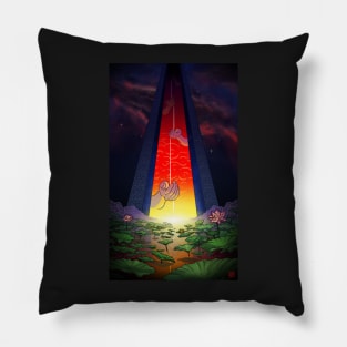 The Gates of Dawn Pillow