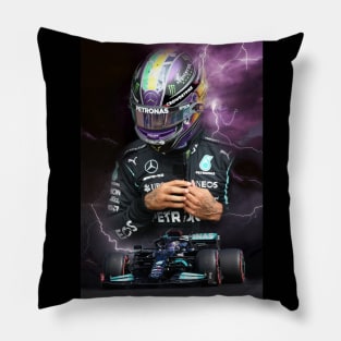 A Man Like Thunder - Lewis Hamilton Pillow