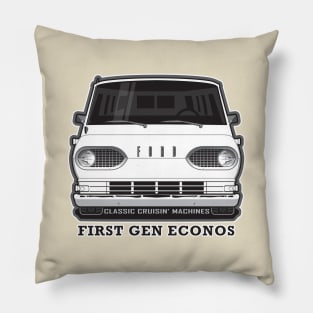 First Gen Econos 1961 - 1967 BW Pillow