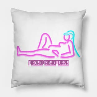 Neon Lady Pillow