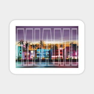 Miami Nights Magnet