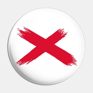 X (Red) Pin