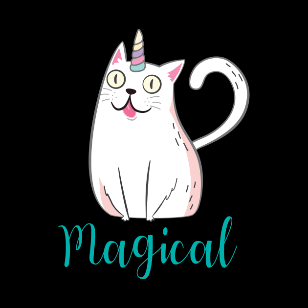 'Magical Cat Unicorn KittyCorn' Cute Cats Adorable by ourwackyhome