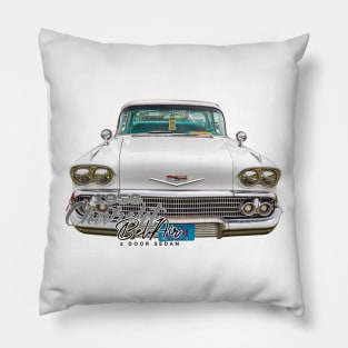 1958  Chevrolet Bel Air 2 Door Sedan Pillow