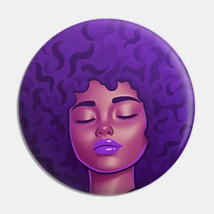 Purple Power, a tribute to black music and pride Pin