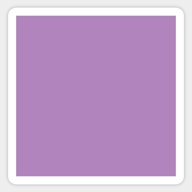 African Violet Solid Color African Violet Solid Color Sticker Teepublic