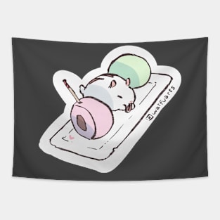 Mochi Hamster Tapestry