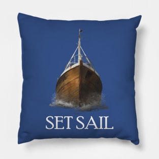 Set Sail. Pillow