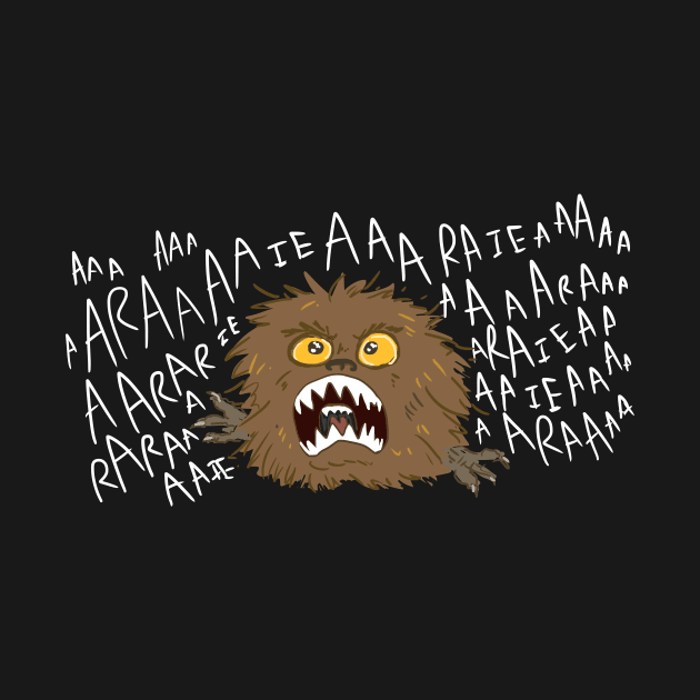 Yelling Fizzgig (No Text) by sky665