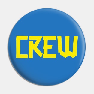 Crew Gaffer BIG front Yellow Pin