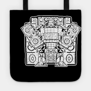 Mech Robot Teknival Soundsystem Tote