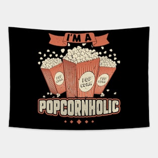 I'm A Popcornholic - Popcorn Tapestry