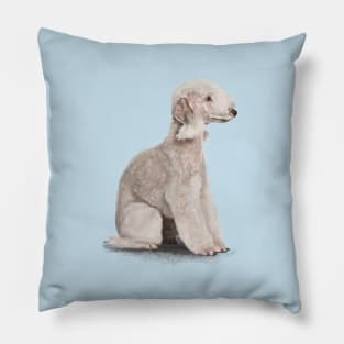 The Bedlington Terrier Pillow