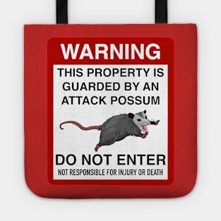 Warning Tote