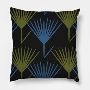 Abstract flowers in pattern Pillow