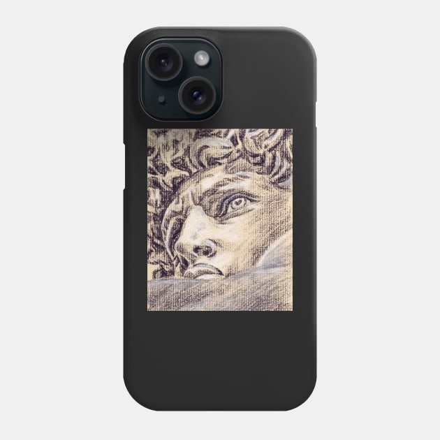 Head of David Phone Case by BarnabyEdwards