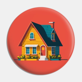 Cute House Pin