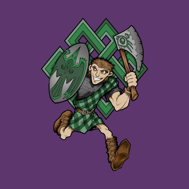 Celtic Warrior by inkninja