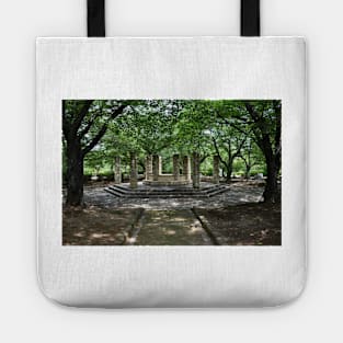 Himeji Castle Park Stone Octagon, Japan Tote