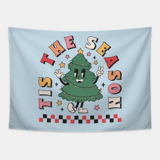 'Tis the Season Christmas Tree Tapestry