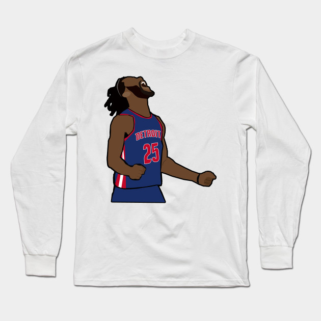 detroit pistons long sleeve shirt