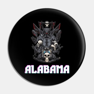 Alabama Band Pin