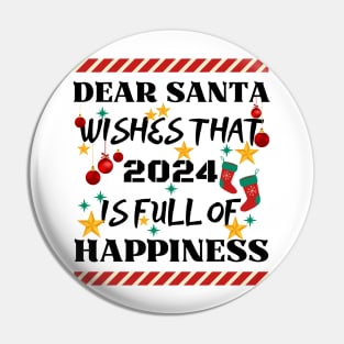 Dear Santa Pin