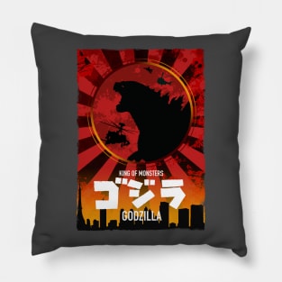 Godzilla Fan Art Pillow