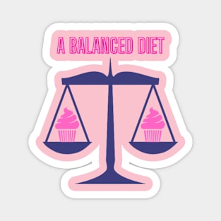 Cupcake Diet Magnet