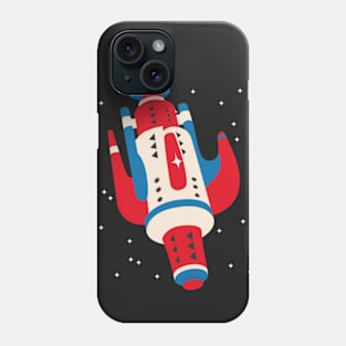 Space Age Ship Model 01 Phone Case