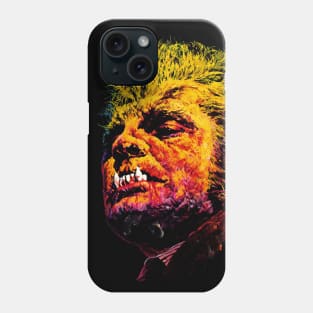 Werewolf Lycanthropy Vintage Monster Horror Movie Fan Phone Case