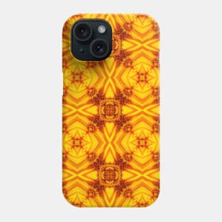 Golden Yellow Sunflower Pattern 5 Phone Case